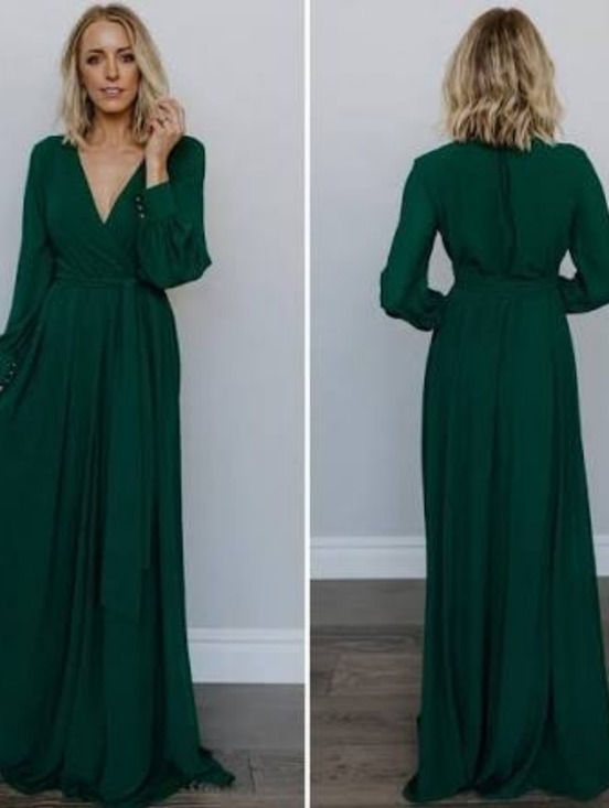 Baltic Born Dresses & Skirts - Baltic Born Hunter Green Lydia Maxi Dress Size Small New